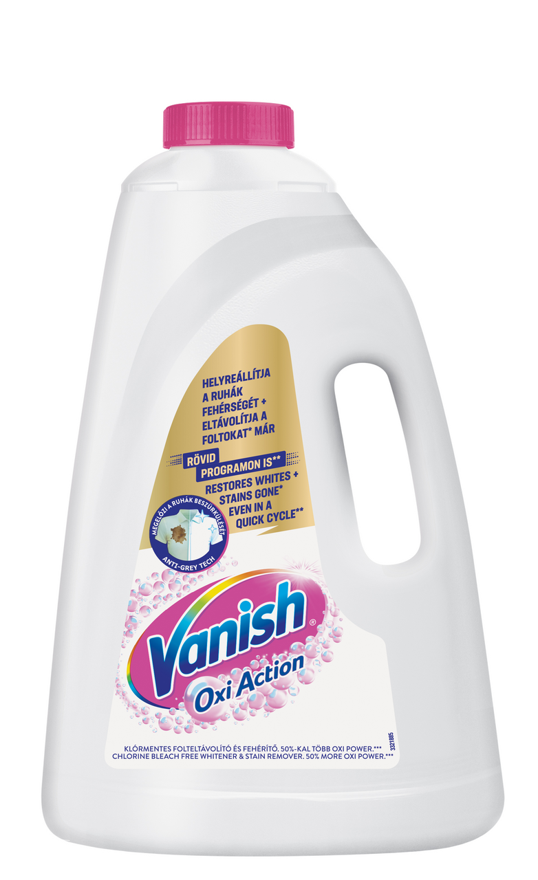 Vanish Oxi Action White Gel na odstranění skvrn 3 l