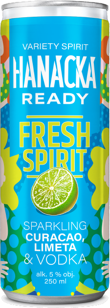 HANÁCKÁ Ready Fresh 5 % 24 x 250 ml