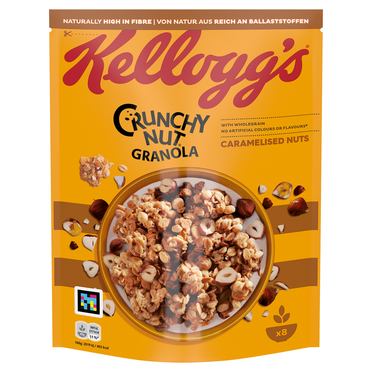 Kellogg´s Caramel Nuts granola 380 g