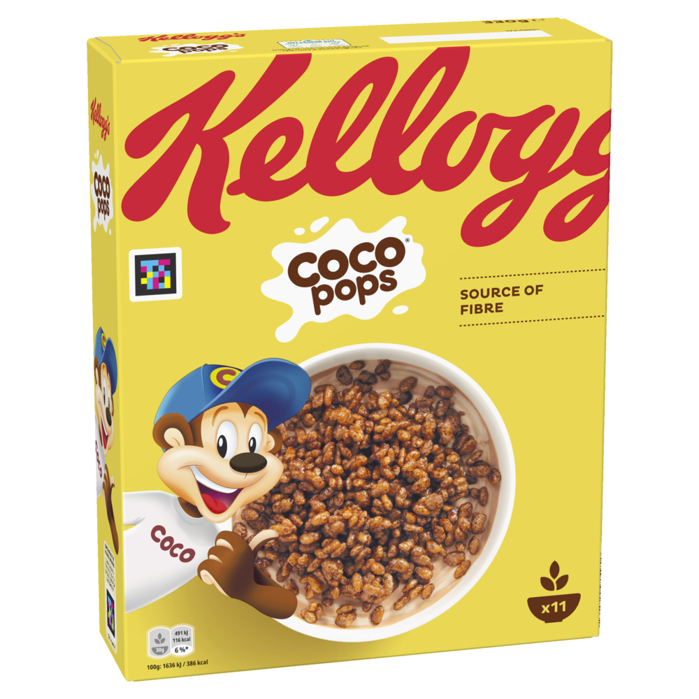 Kellogg´s Coco Pops cereálie 330 g