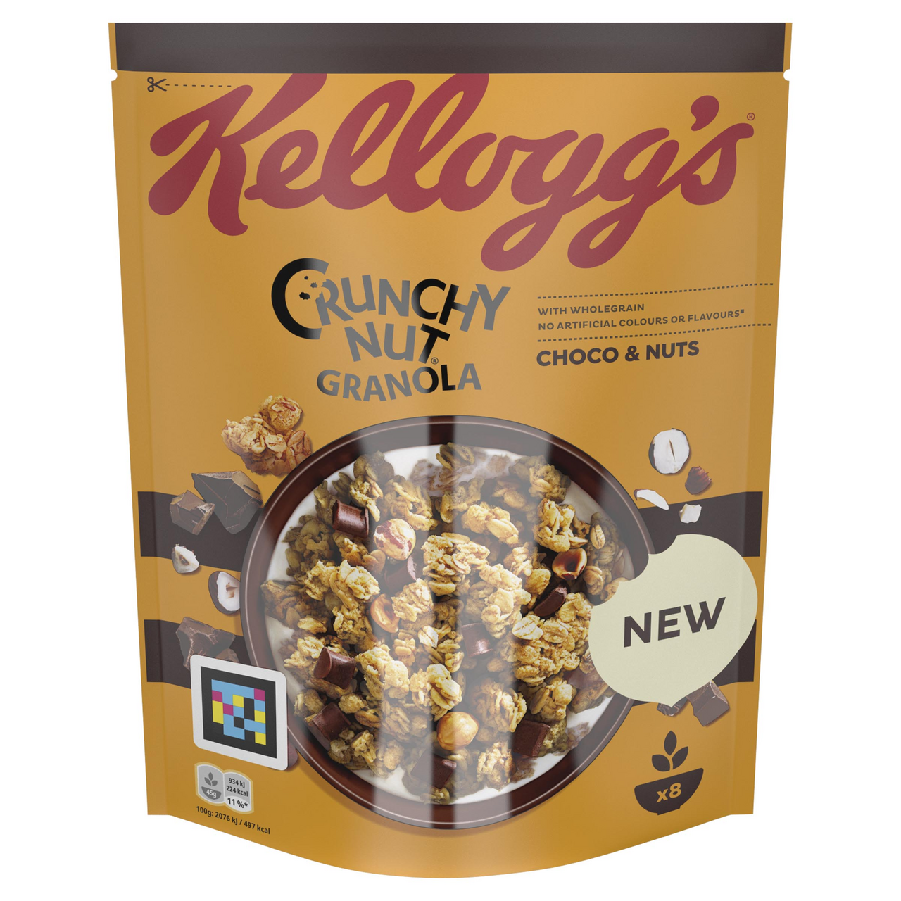 Kellogg´s Choco Nut granola 380 g