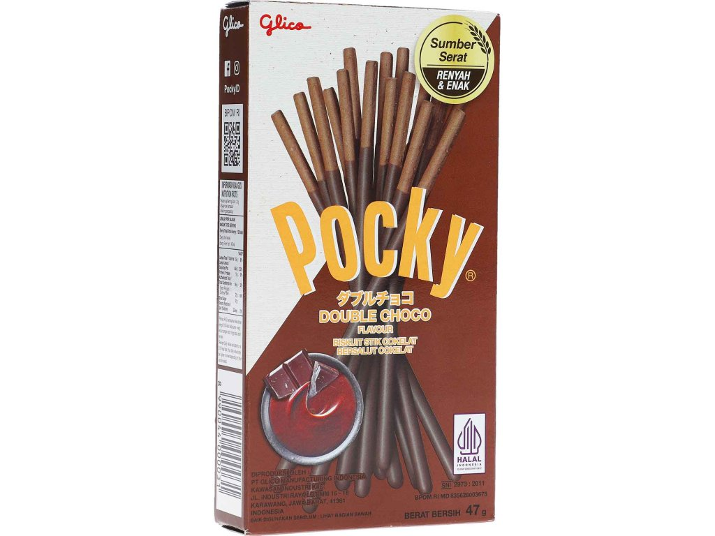 Glico Pocky Double Choco 10 x 47 g