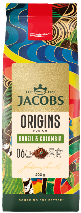 JACOBS Origins Brazil & Columbia 200 g