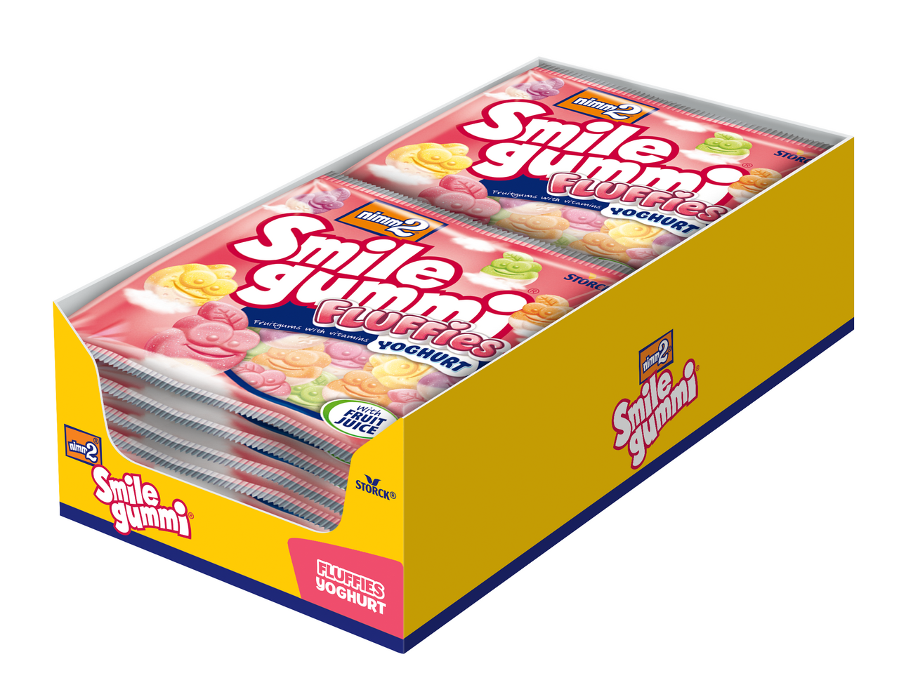 nimm2 Smile Gummi Fluffies 24 x (24 x 90 g)