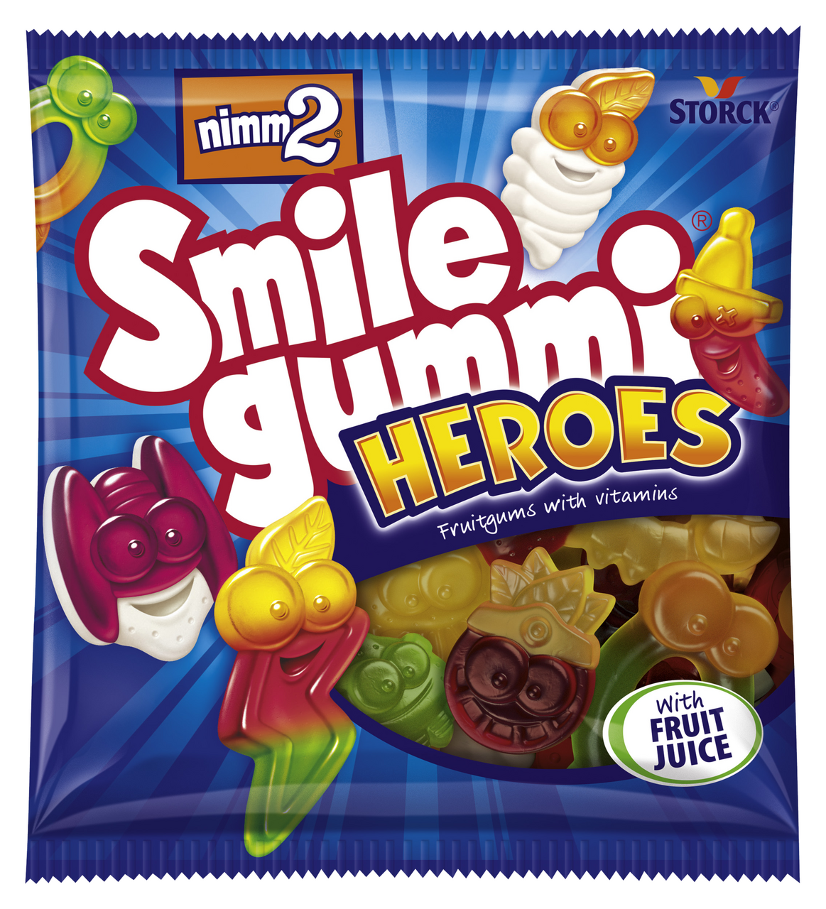 nimm2 Smile Gummi Heroes 24 x (24 x 90 g)