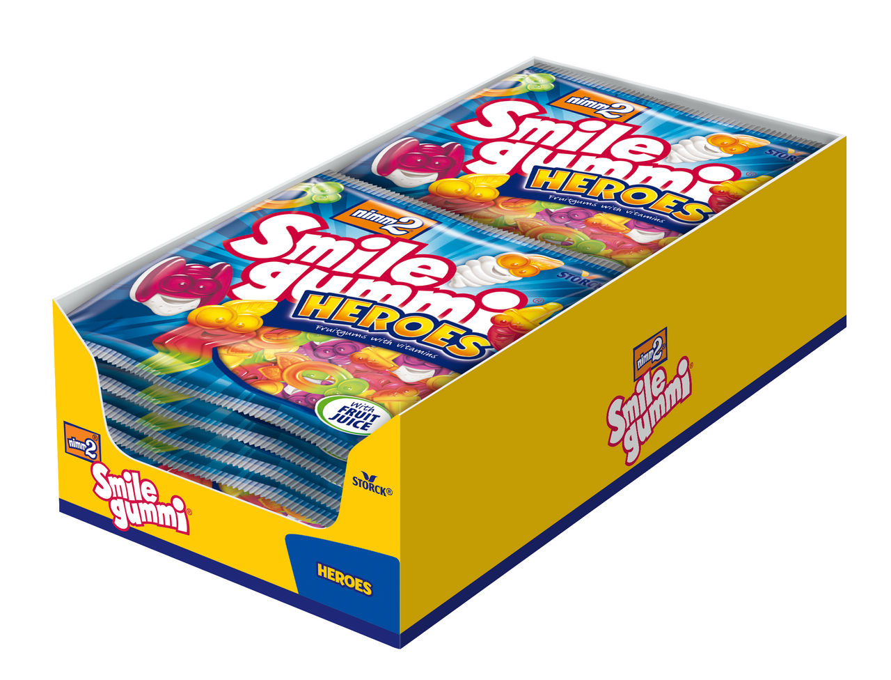 nimm2 Smile Gummi Heroes 24 x (24 x 90 g)