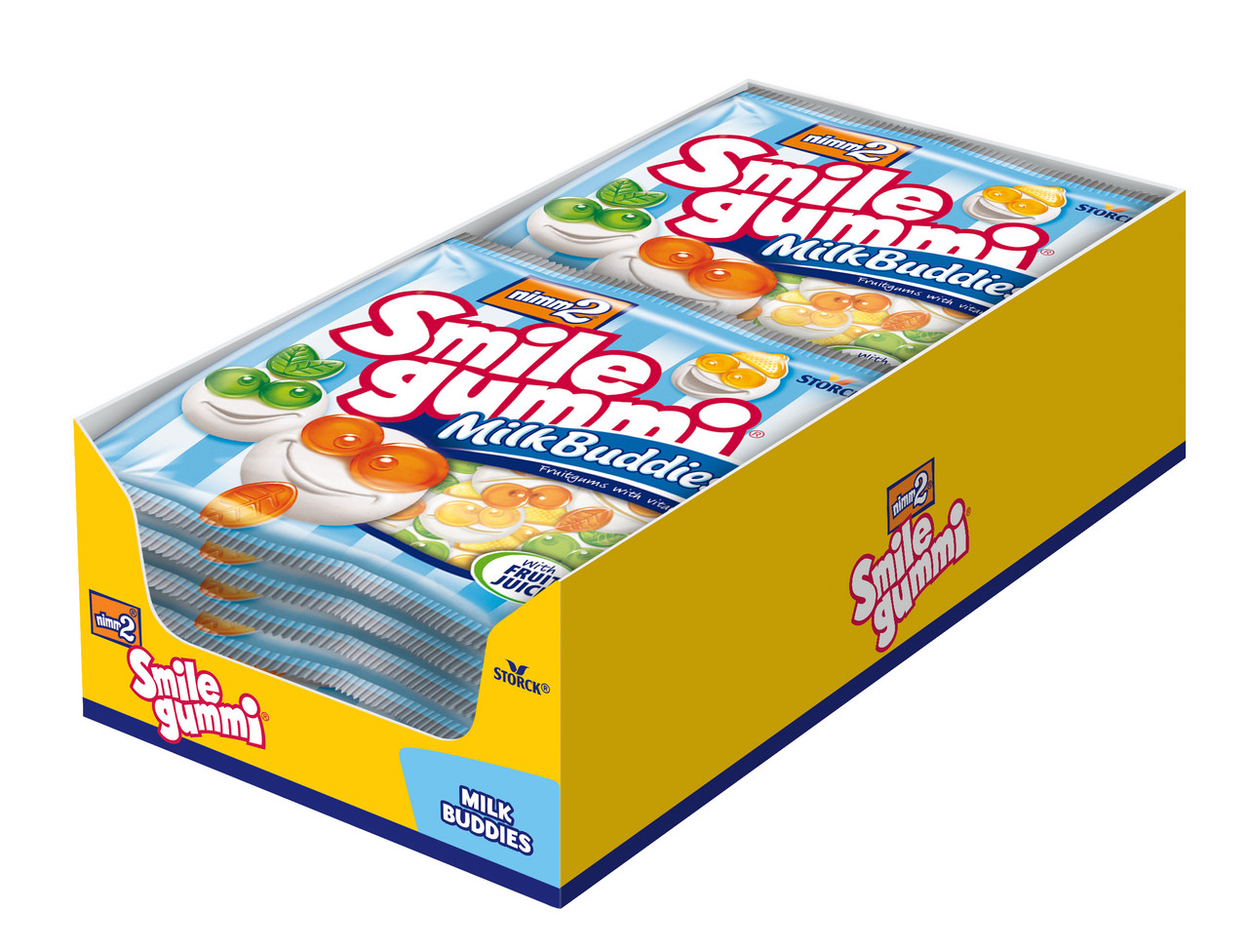 nimm2 Smile Gummi Milk Buddies 24 x (24 x 90 g)