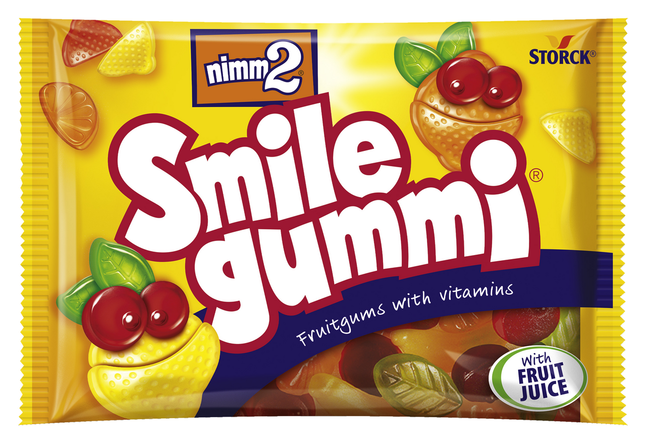 nimm2 Smile Gummi Fruit 24 x (24 x 100 g)