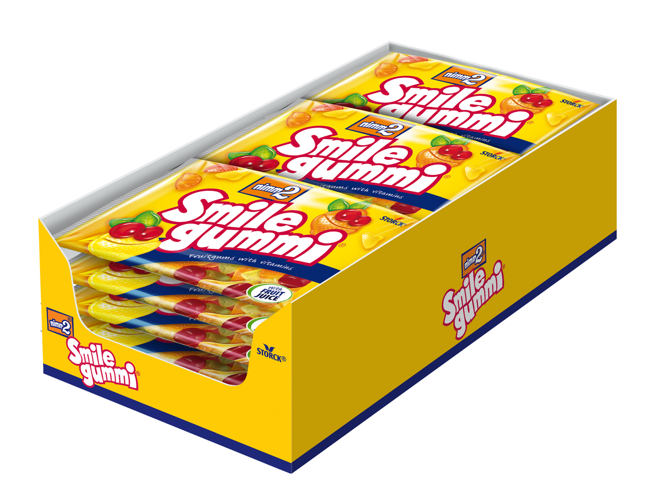 nimm2 Smile Gummi Fruit 24 x (24 x 100 g)
