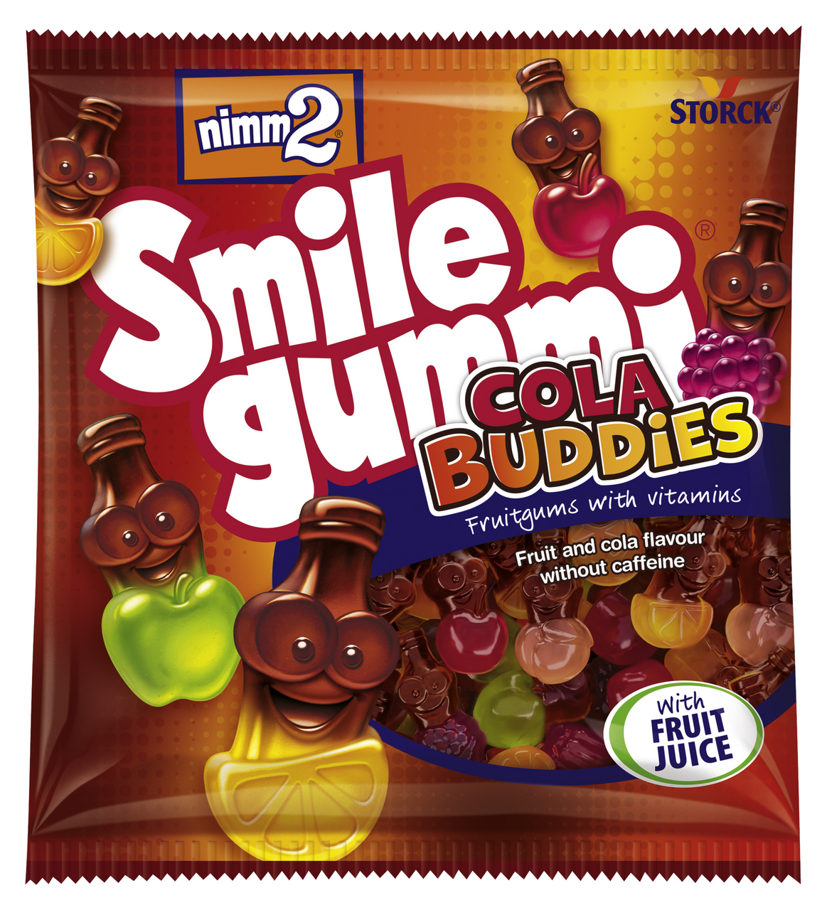 nimm2 Smile Gummi Cola Buddies 24 x 90 g