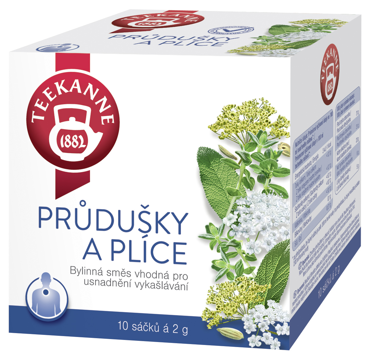 TEEKANNE Čaj průdušky a plíce 20 g