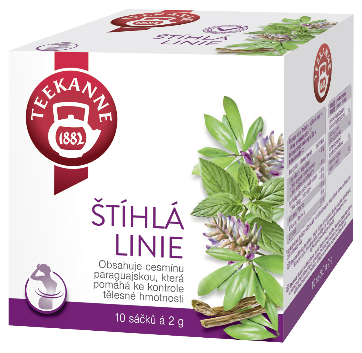 TEEKANNE Čaj štíhlá linie 20 g