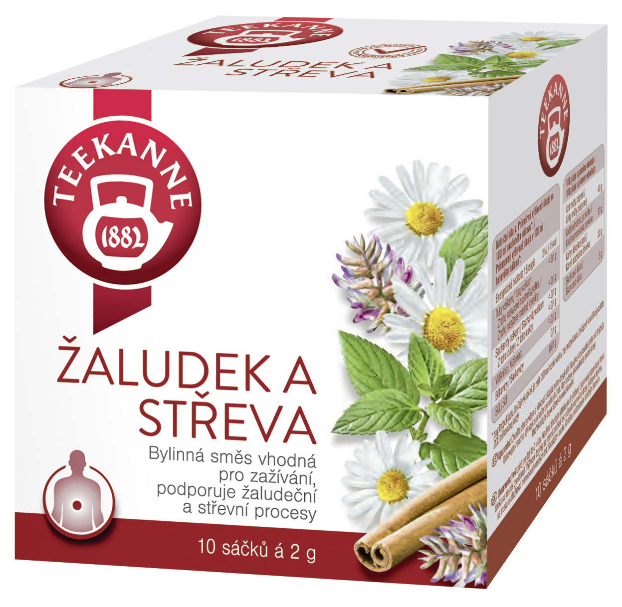 TEEKANNE Čaj žaludek a střeva 20 g