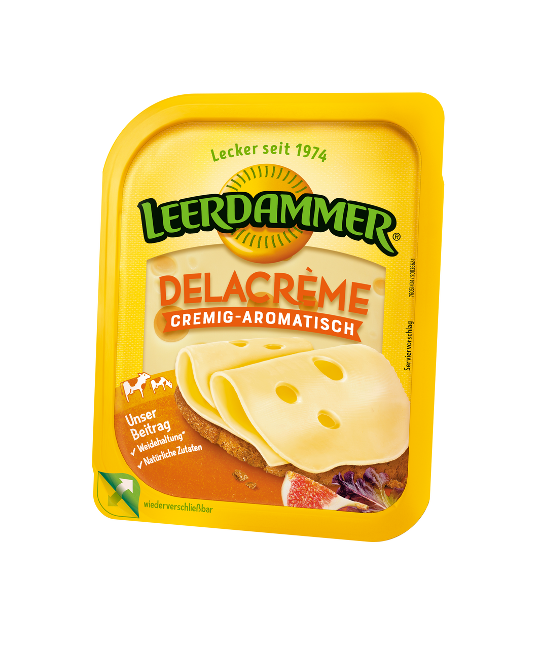 LEERDAMMER Delacréme plátky chlaz. 125 g