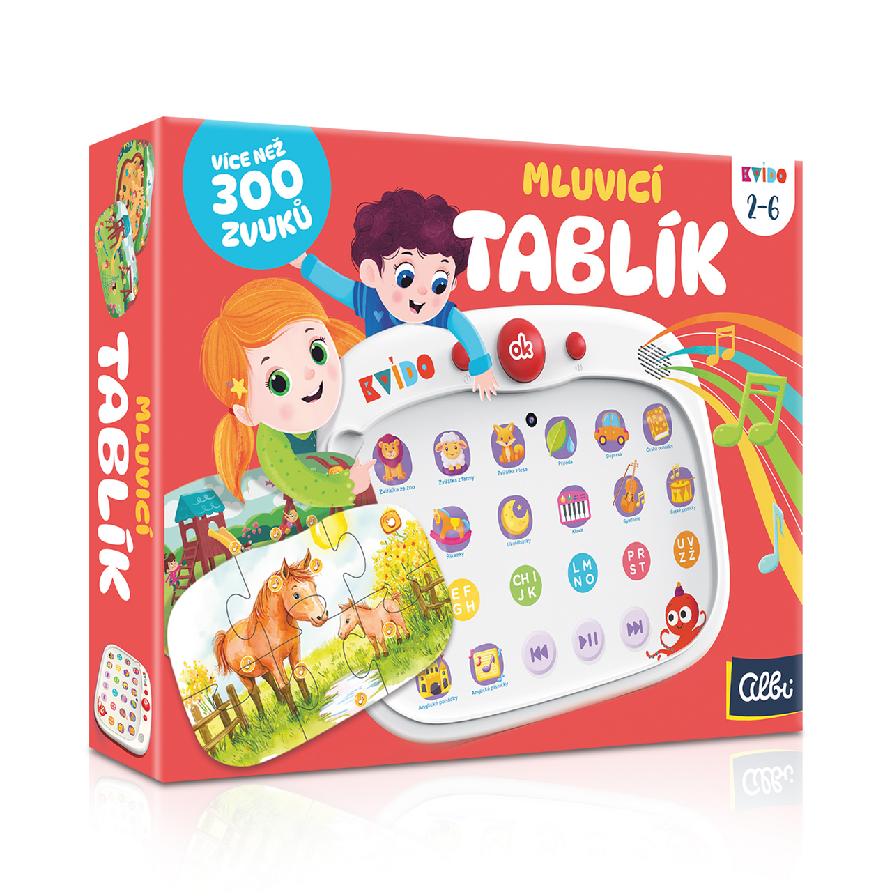 albi Kvído Mluvící Tablík 1 ks