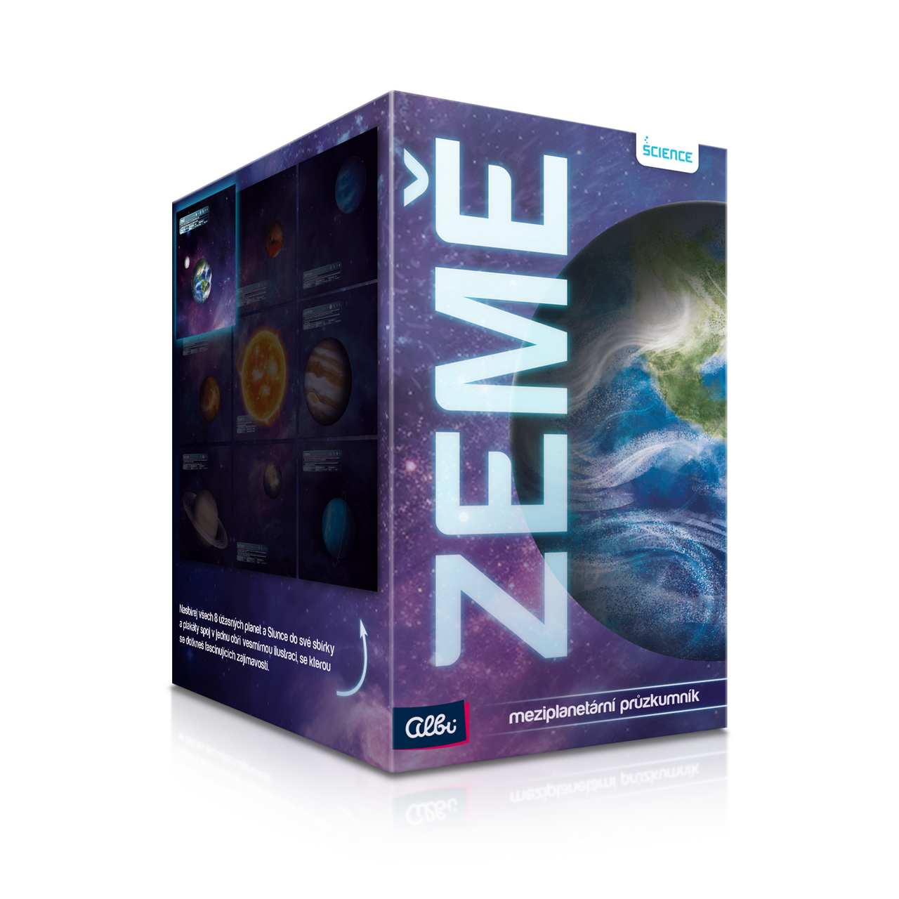 albi Meziplanetární průzkumník - Země 1 ks