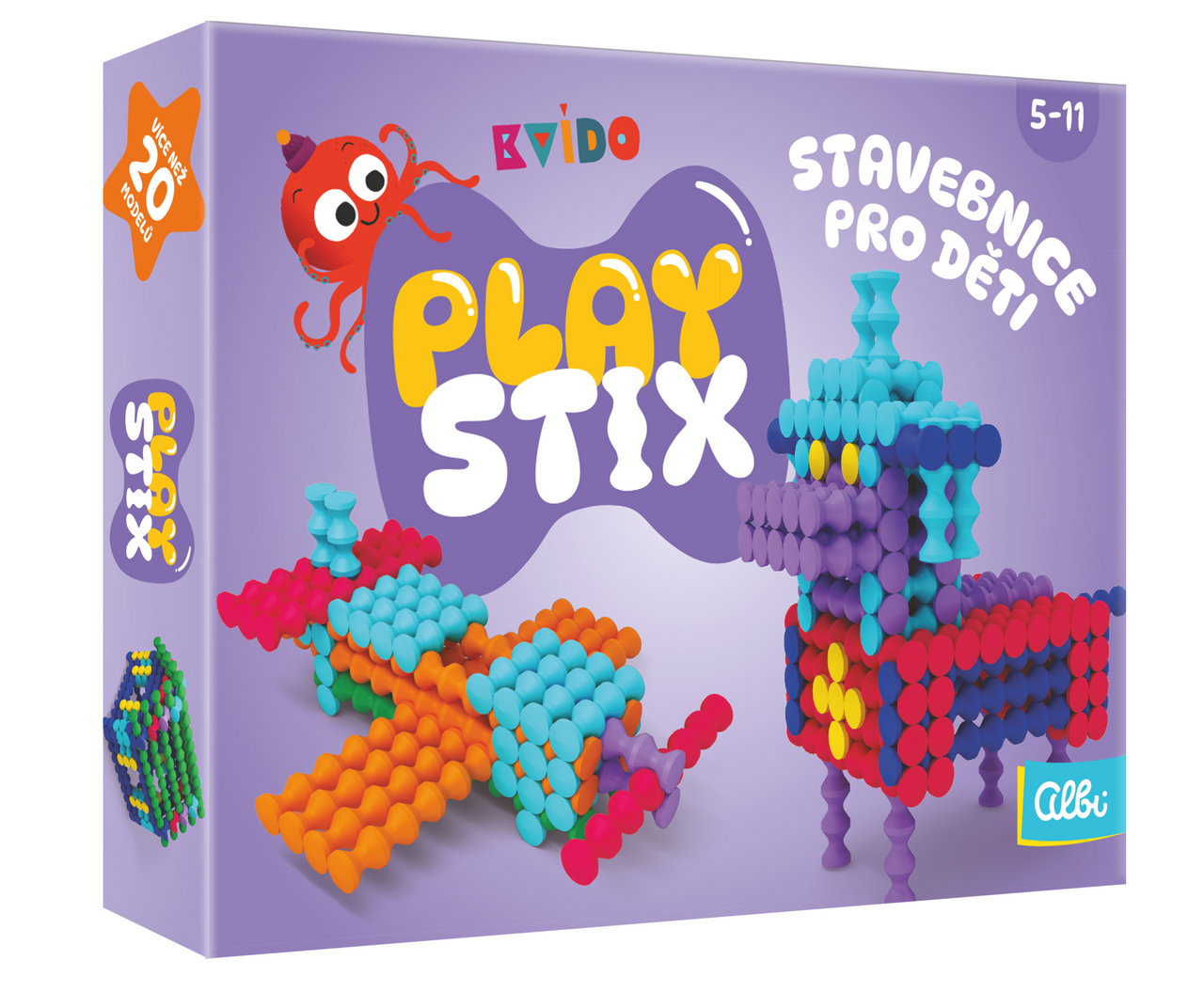 albi Kvído Stavebnice Playstix 1 ks