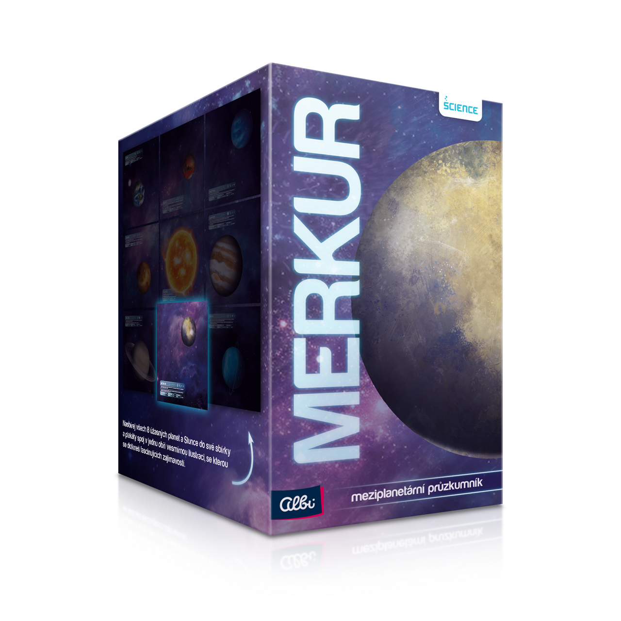 albi Meziplanetární průzkumník - Merkur 1 ks