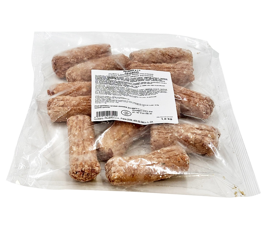 PAJERO Čevabčiči mraž. 1 kg