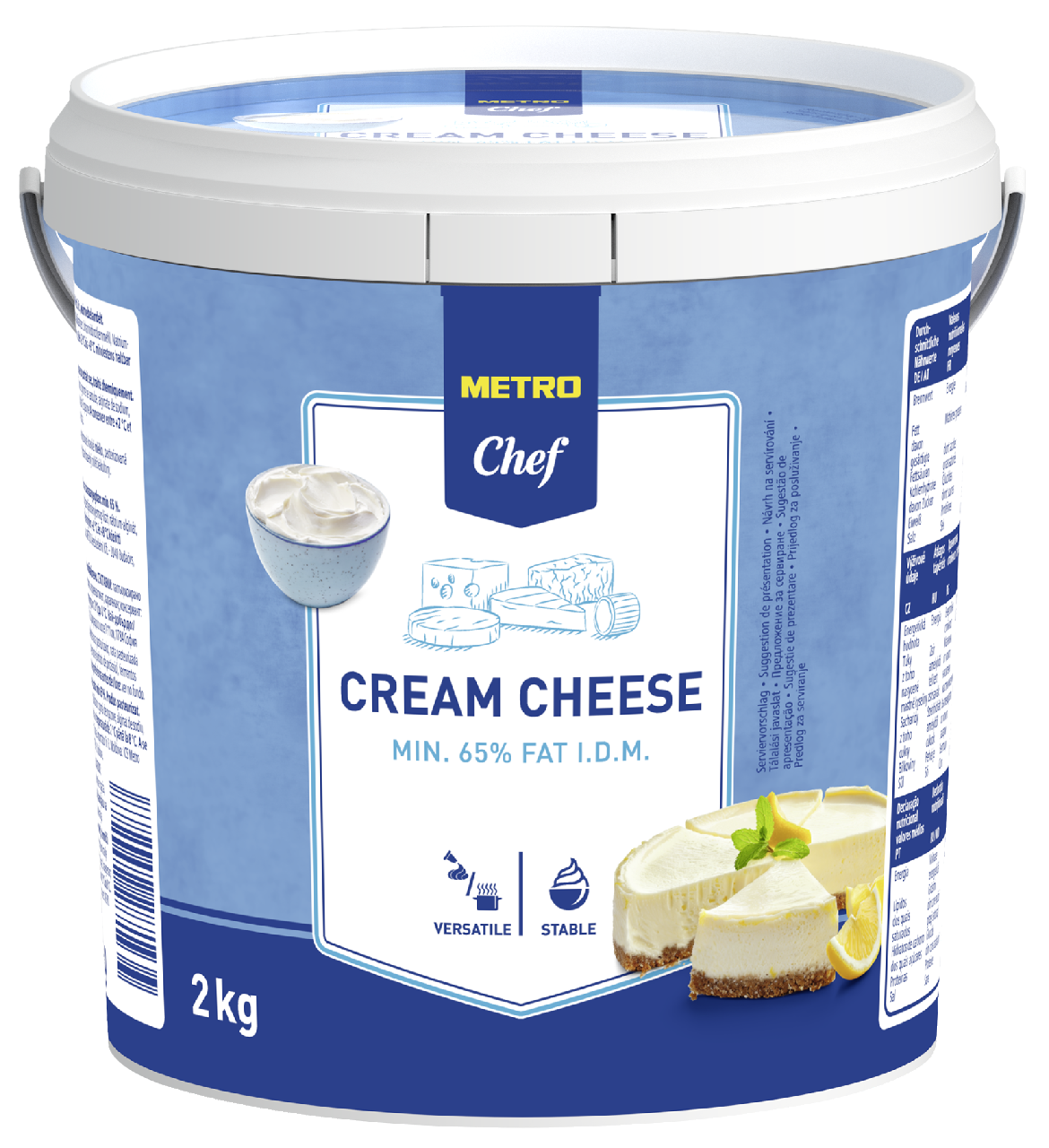 METRO Chef Termizovaný sýr chlaz. 2 kg