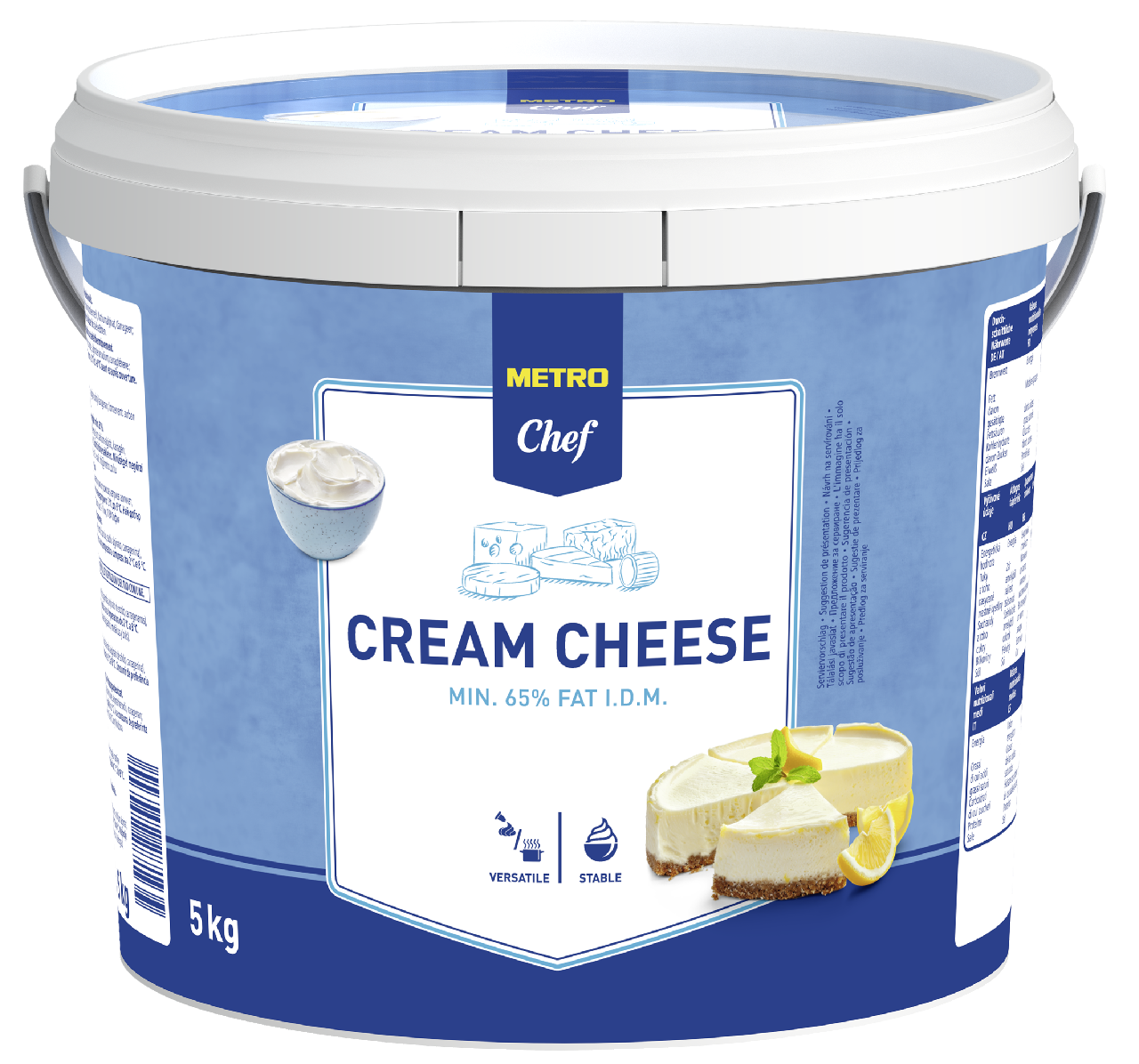 METRO Chef Termizovaný sýr chlaz. 5 kg