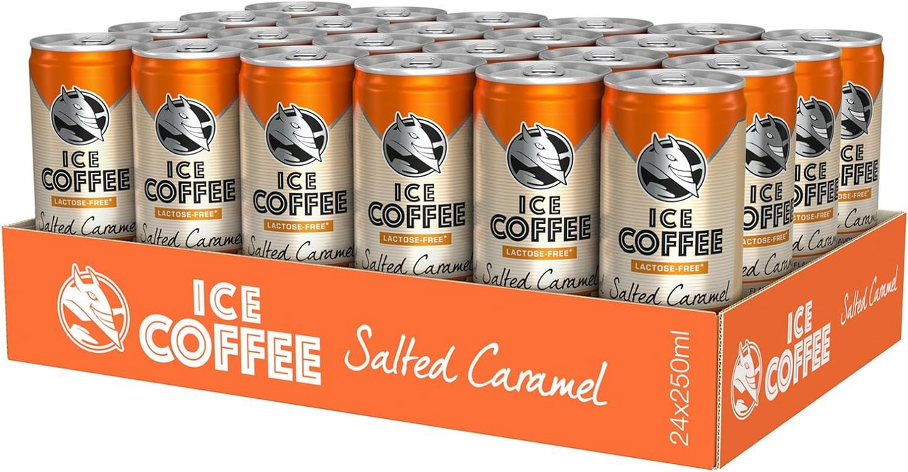 HELL ICE COFFEE Caramel 24 x 250 ml