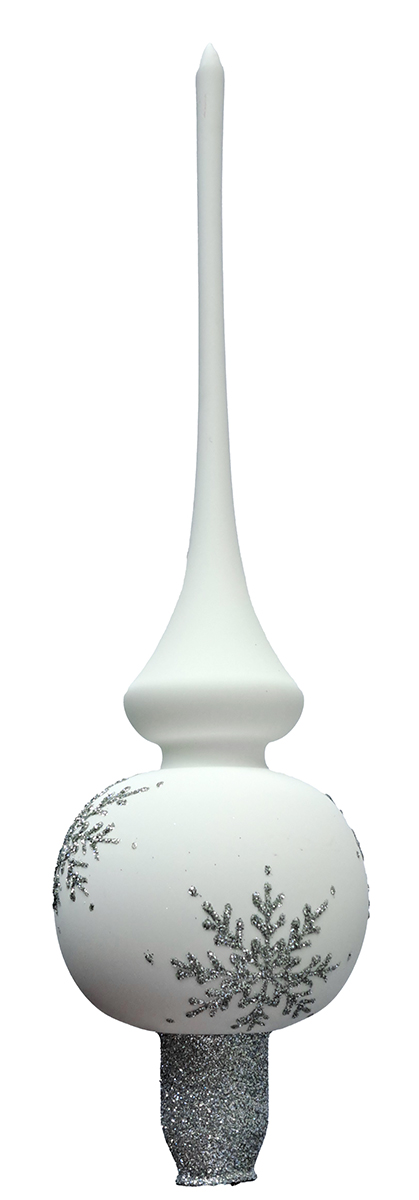 Tarrington House Špice výška 30 cm vločky bílá 1 ks