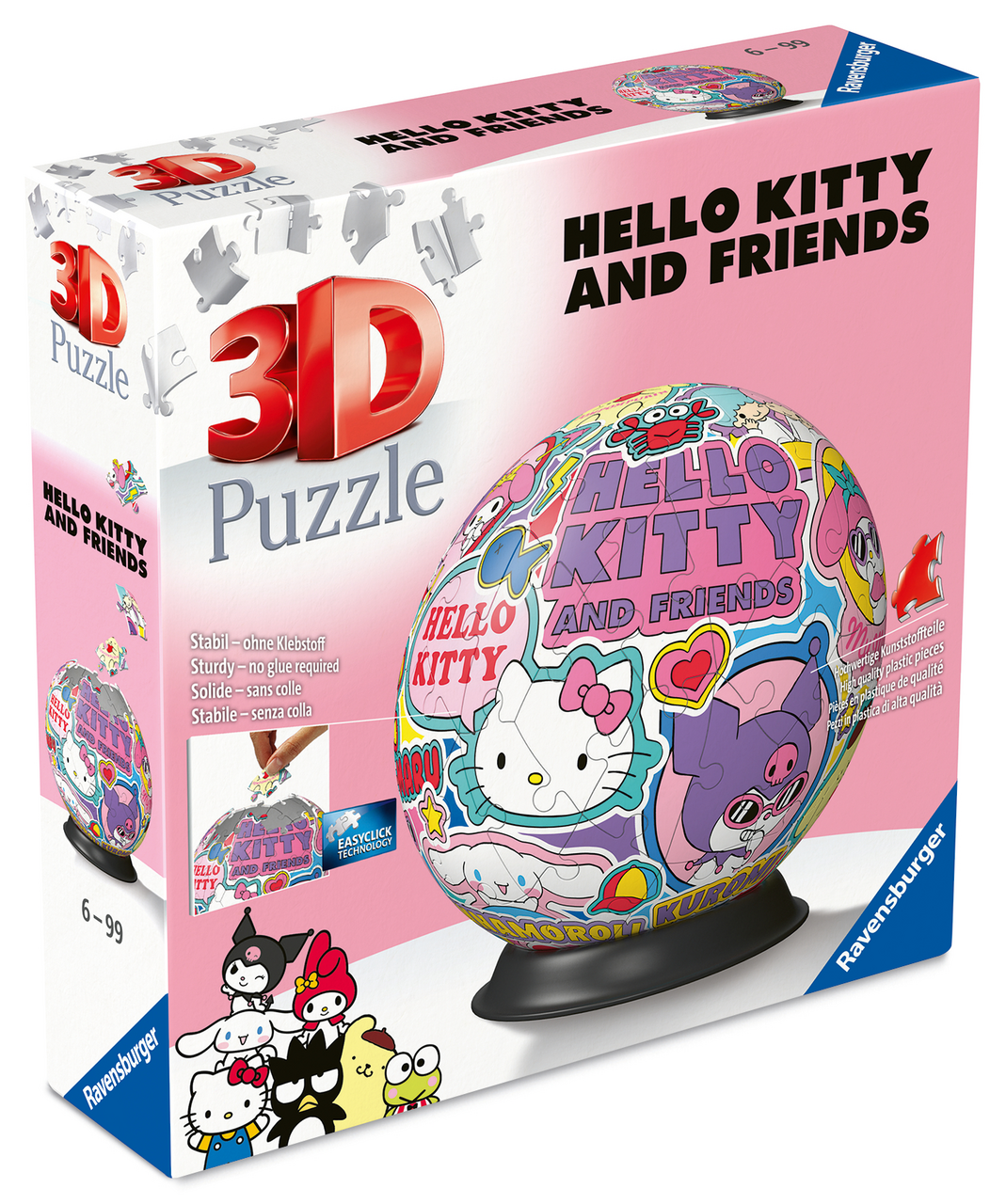 Puzzle Ball Hello Kitty 1 ks