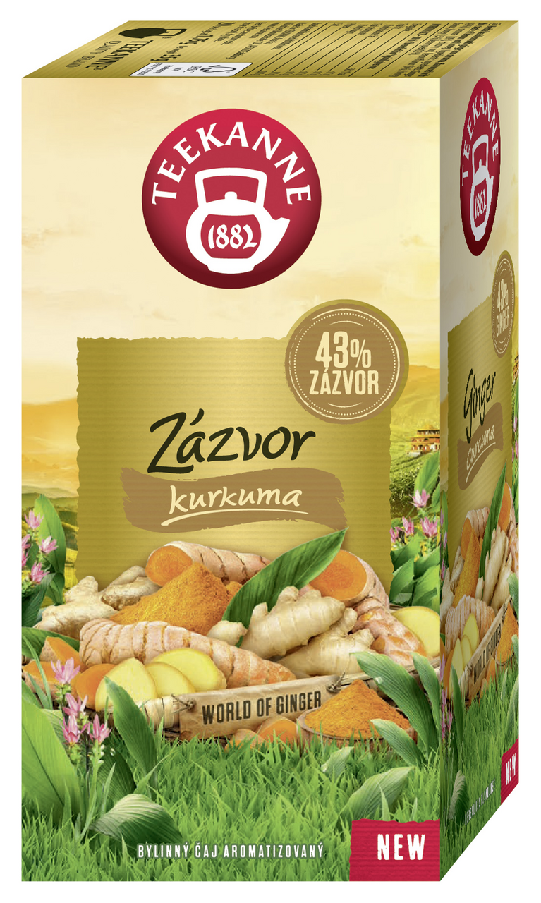 TEEKANNE Čaj zázvor kurkuma 35 g
