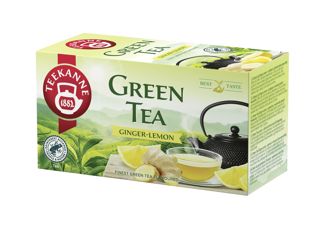 TEEKANNE Čaj zelený zázvor citrón 35 g