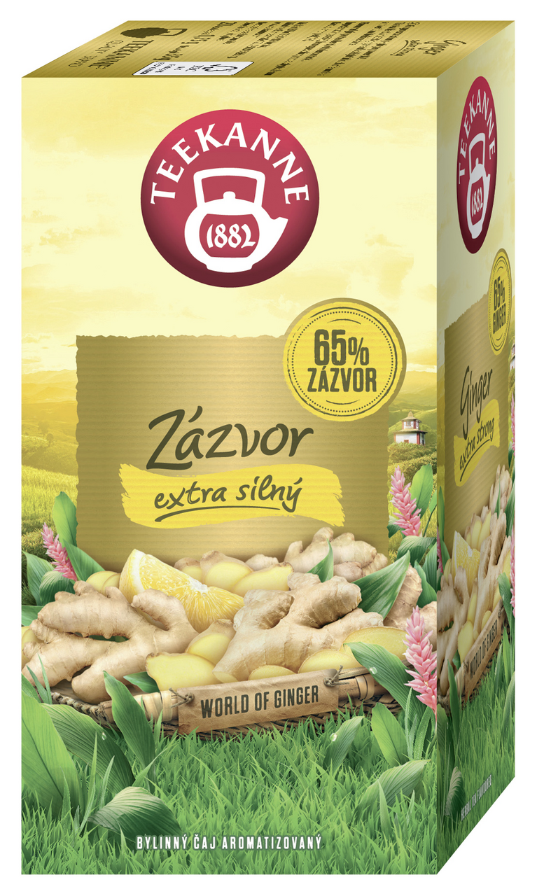TEEKANNE Zázvor extra silný čaj 35 g