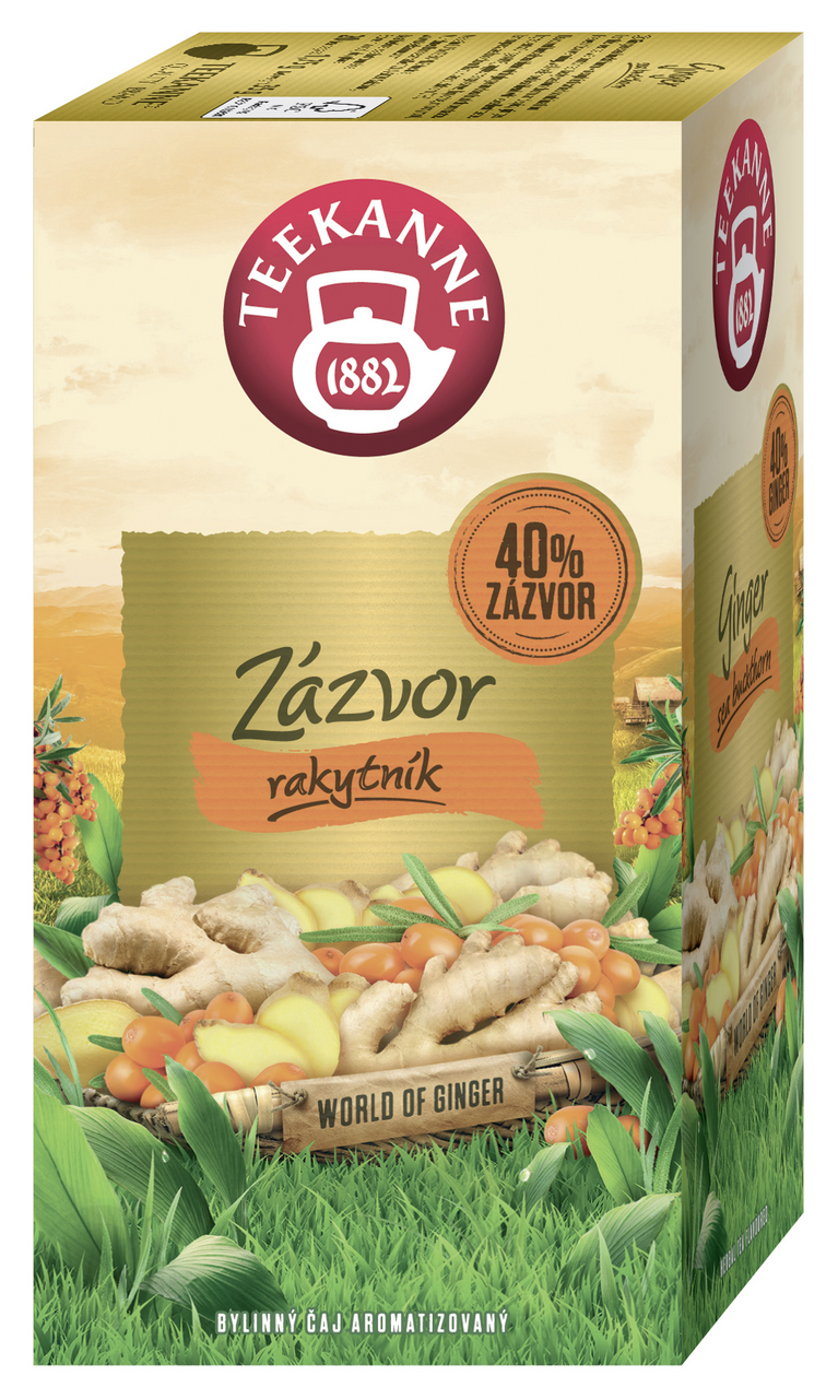 TEEKANNE Zázvor s rakytníkem čaj 35 g
