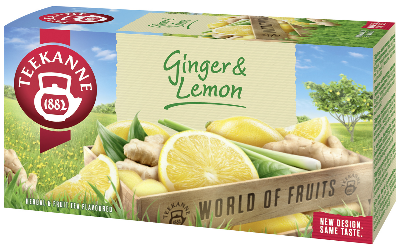 TEEKANNE Ginger Lemon čaj 35 g