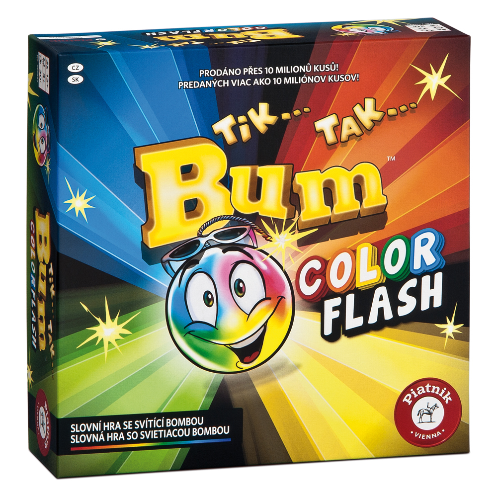 PIATNIK Tik Tak Bum Color Flash 1 ks