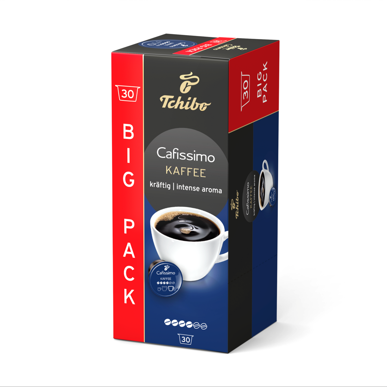 Tchibo Cafissimo Kaffe Kräftig 30 ks kapsle