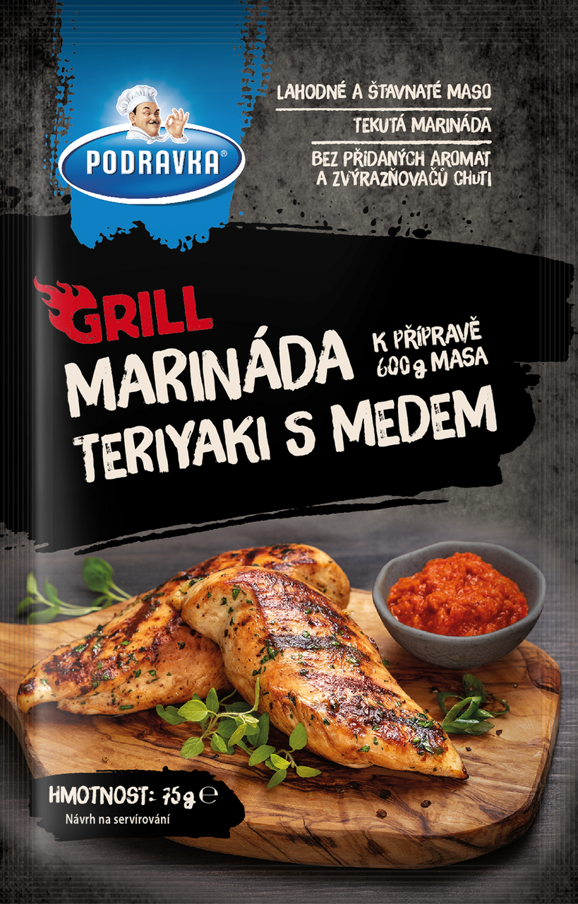 PODRAVKA Marináda Teriyaki s medem  75 g