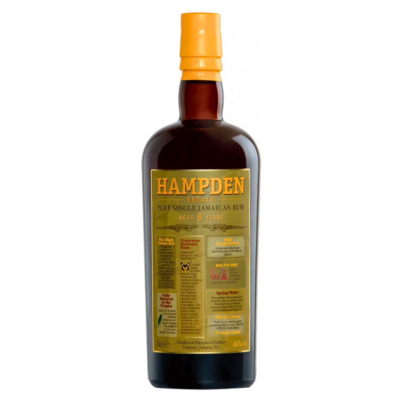 HAMPDEN Estate 8 yo 46% 700 ml