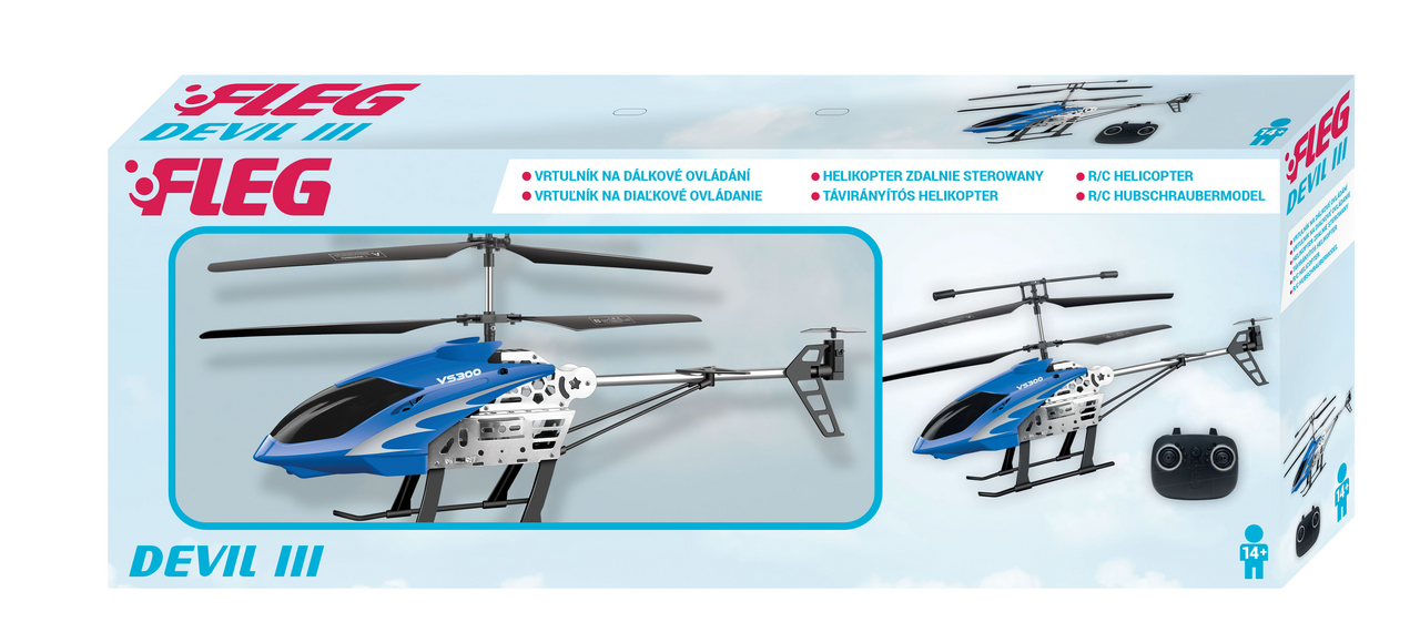 Helikoptéra Fleg Devil 1 ks