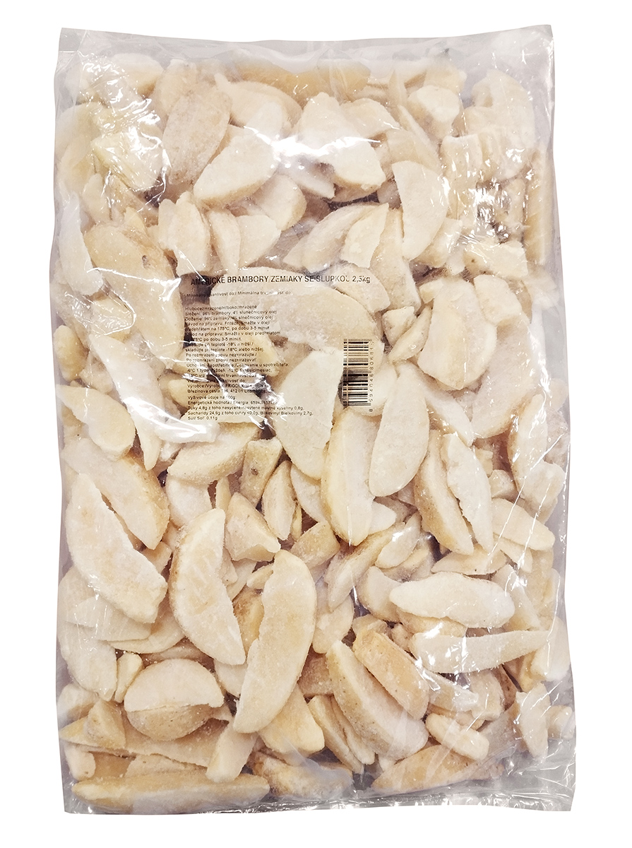 Americké brambory slupka mraž. 4 x 2,5 kg