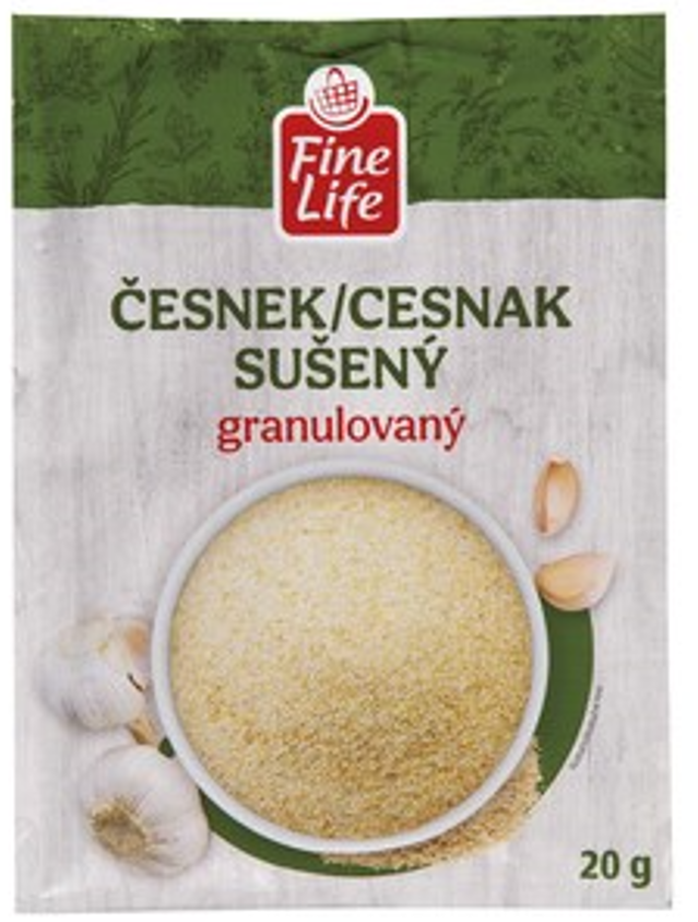 Fine Life Česnek granulovaný 5 x 20 g