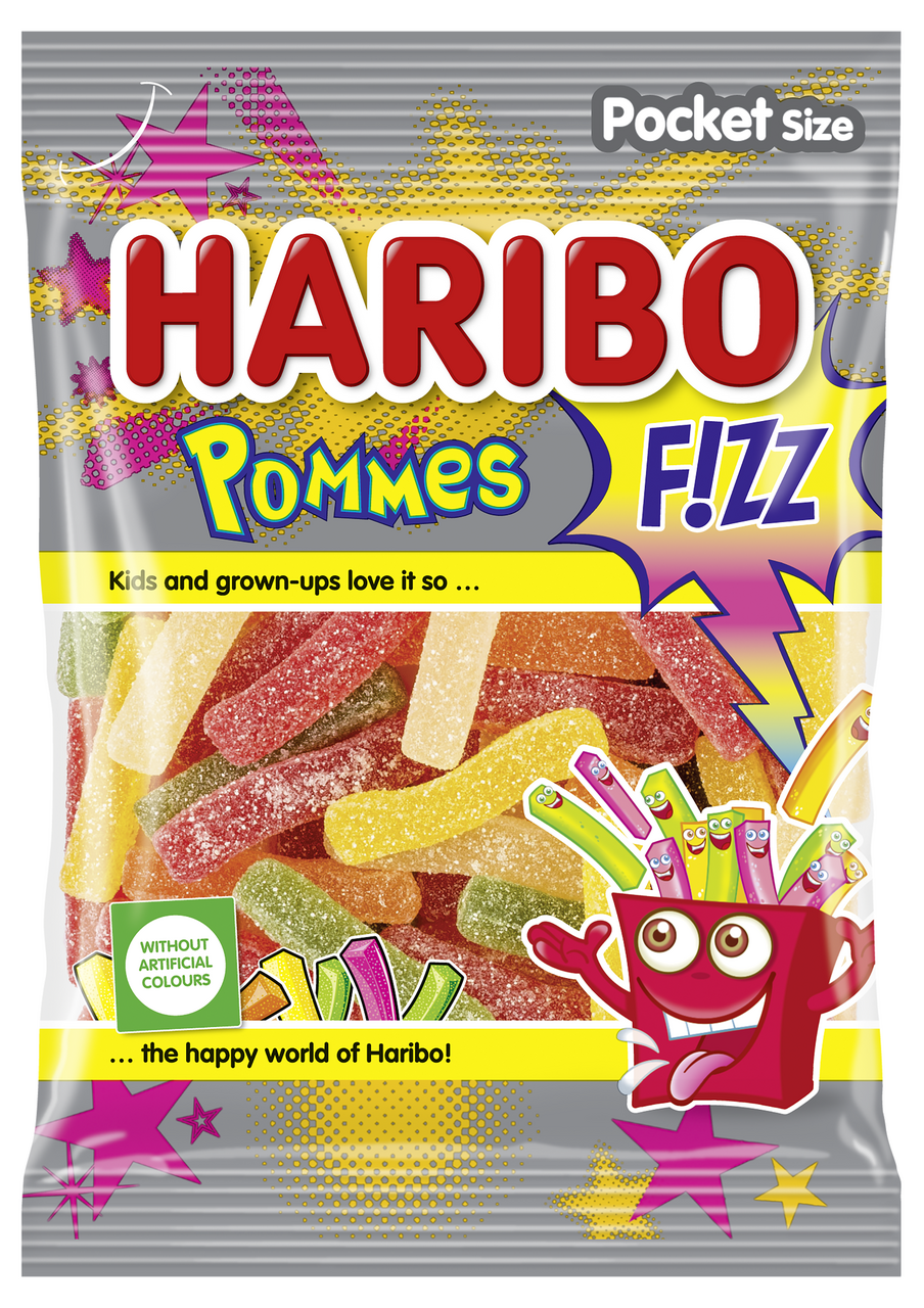 HARIBO Pommes F!zz 28 x 80 g