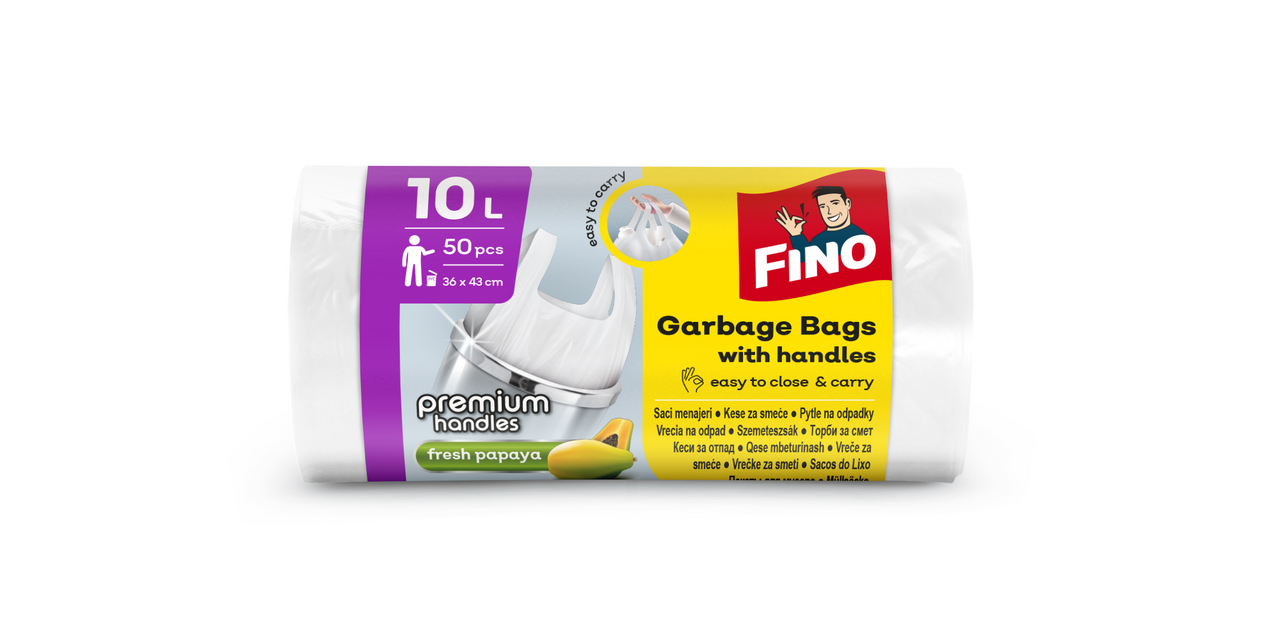 FINE Pytle na odpad Premium 10 l 50 ks