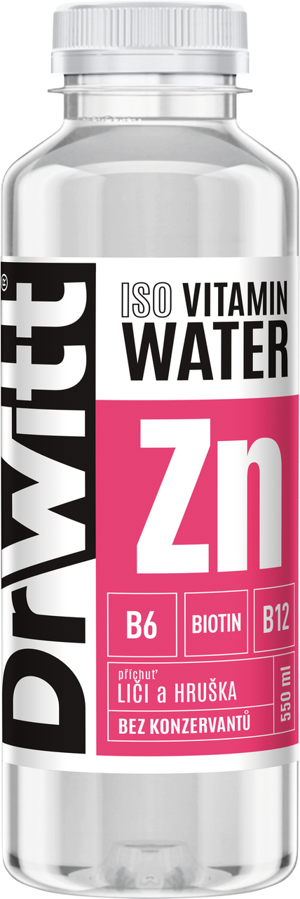DrWitt ISO Vitamin liči hruška 6 x 550 ml