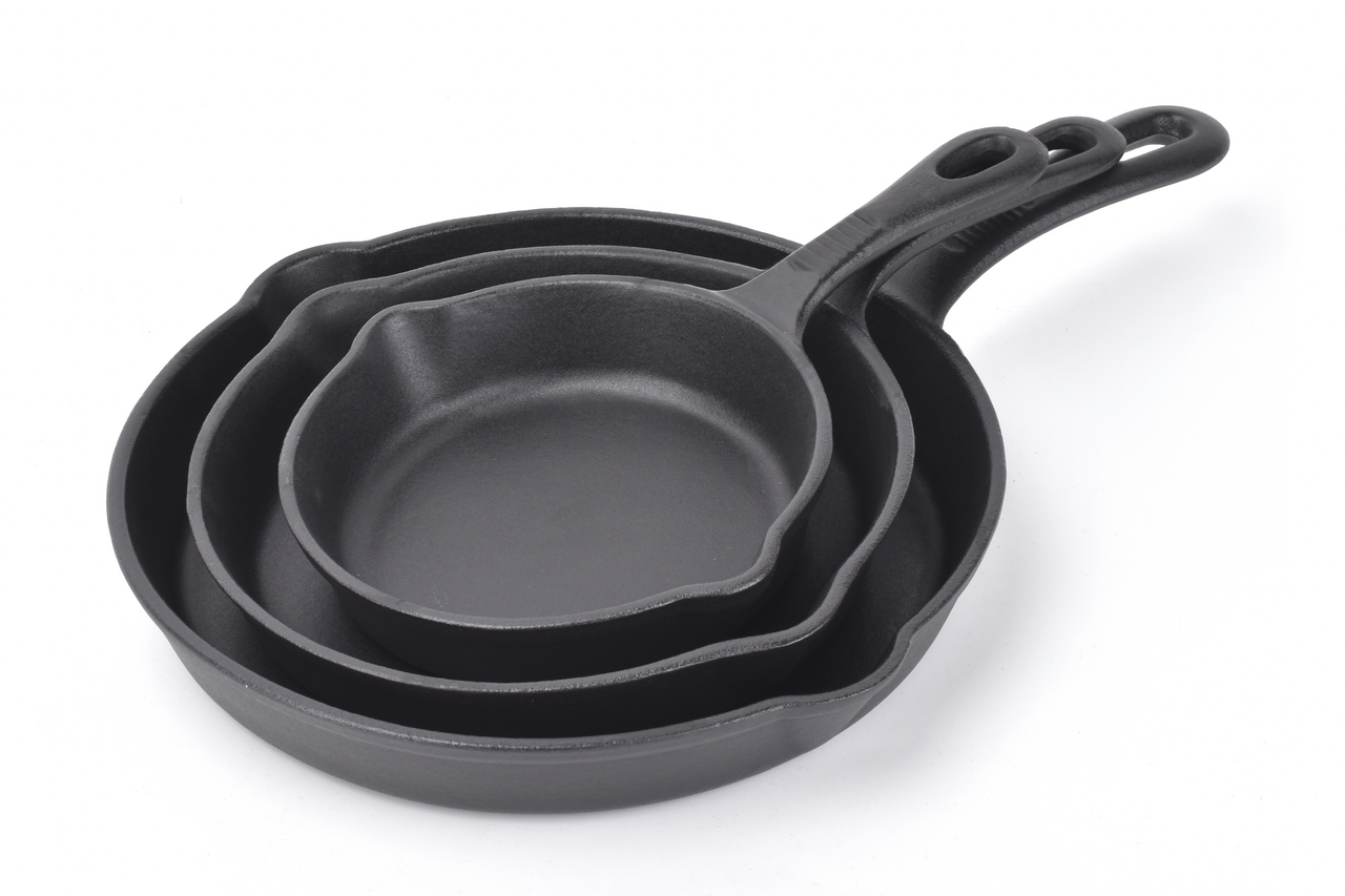 METRO PROFESSIONAL Hrnec litinové sada 3 ks