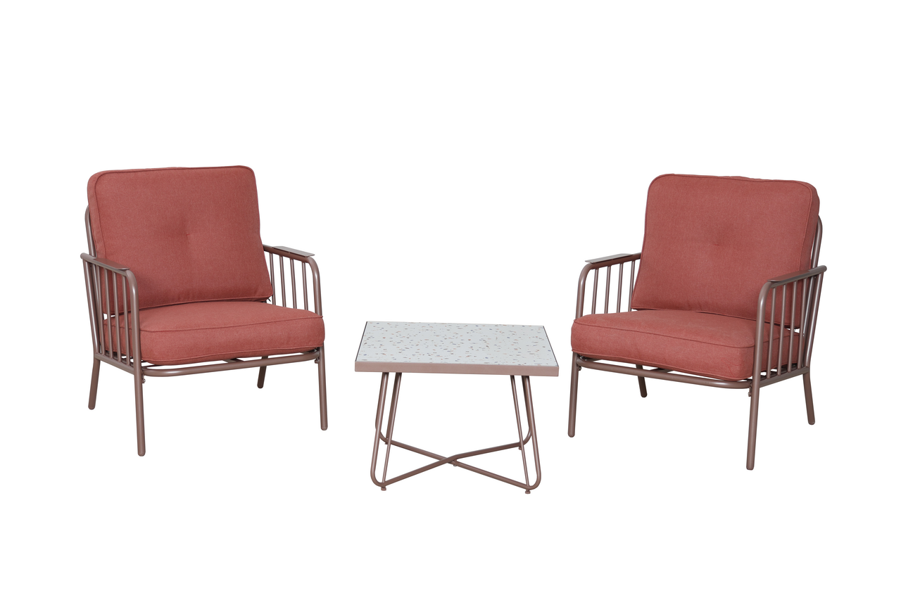 METRO PROFESSIONAL Sedací souprava oranžová 1 ks