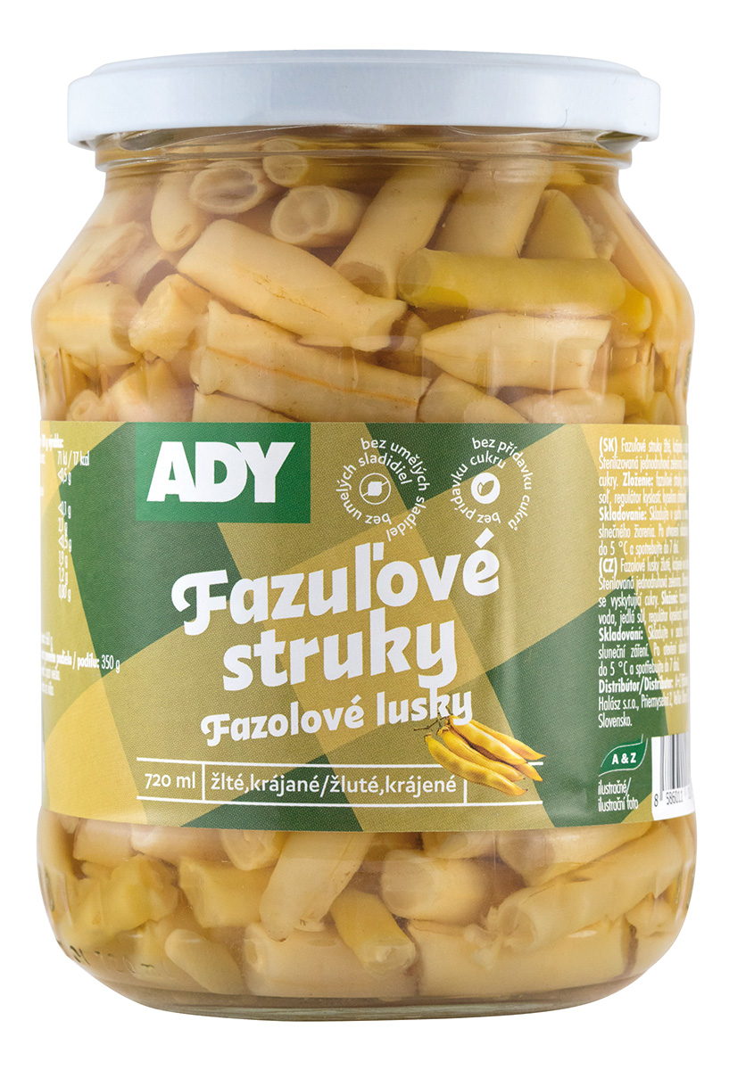 ADY Fazolové lusky 4 x 660 g