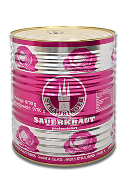 STRAUBINGER Kysané bílé zelí 9,7 kg