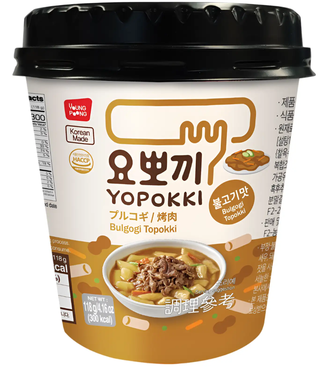 YOPOKKI Topokki Bulgogi 118 g