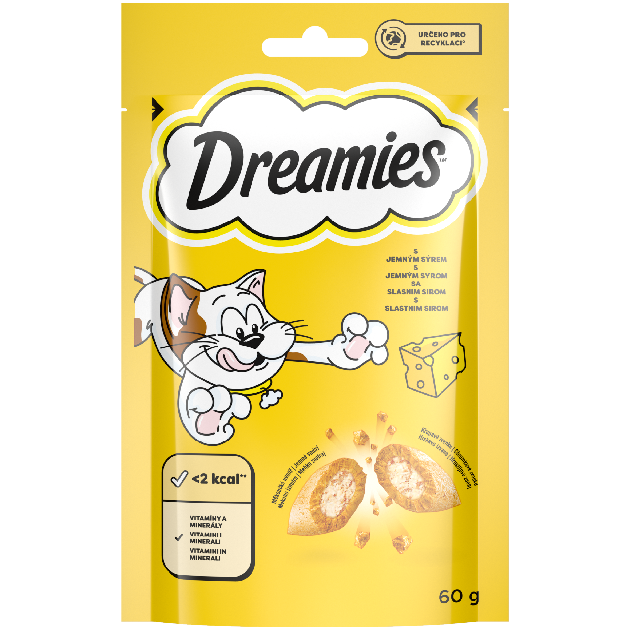 Dreaming Pochoutka sýrové pro kočky 60 g