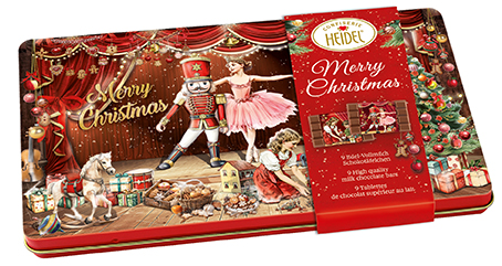 HEIDEL Dárková kazeta s mléčnou čokoládou 90 g